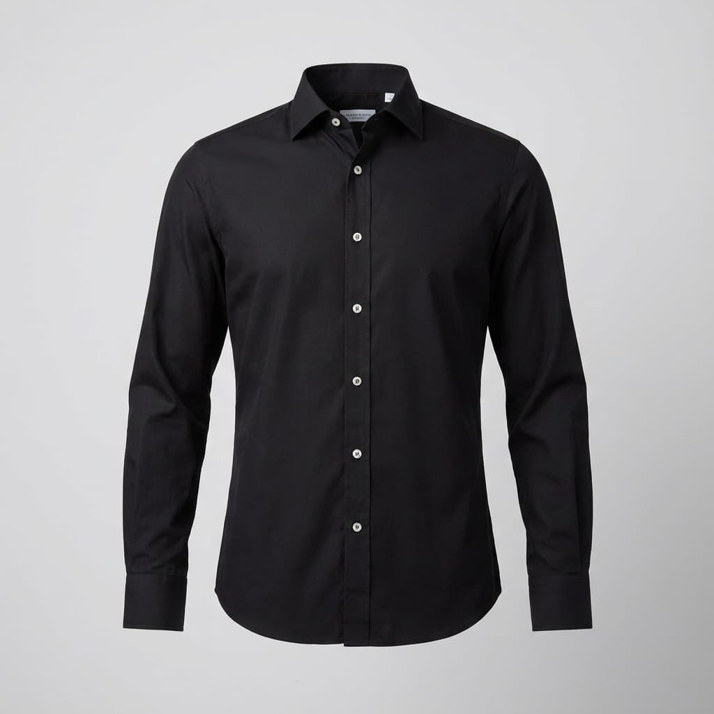 Signature Black Oxford Shirt